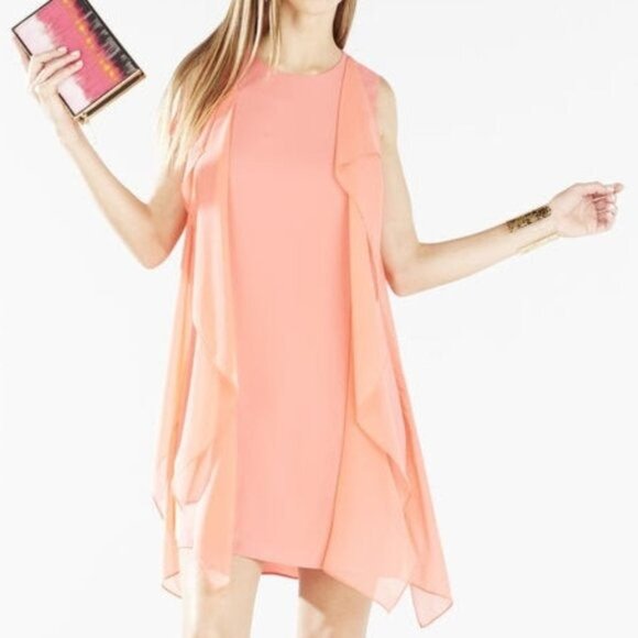 BCBGmaxazria Dresses & Skirts - BCBGmaxazria Lilie Kaftan Flutter Dress M